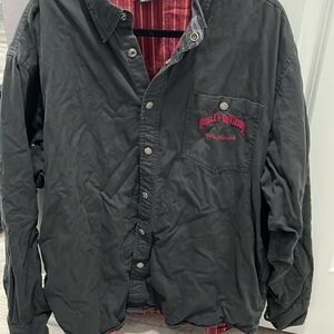 Harley Davidson flannel shirt